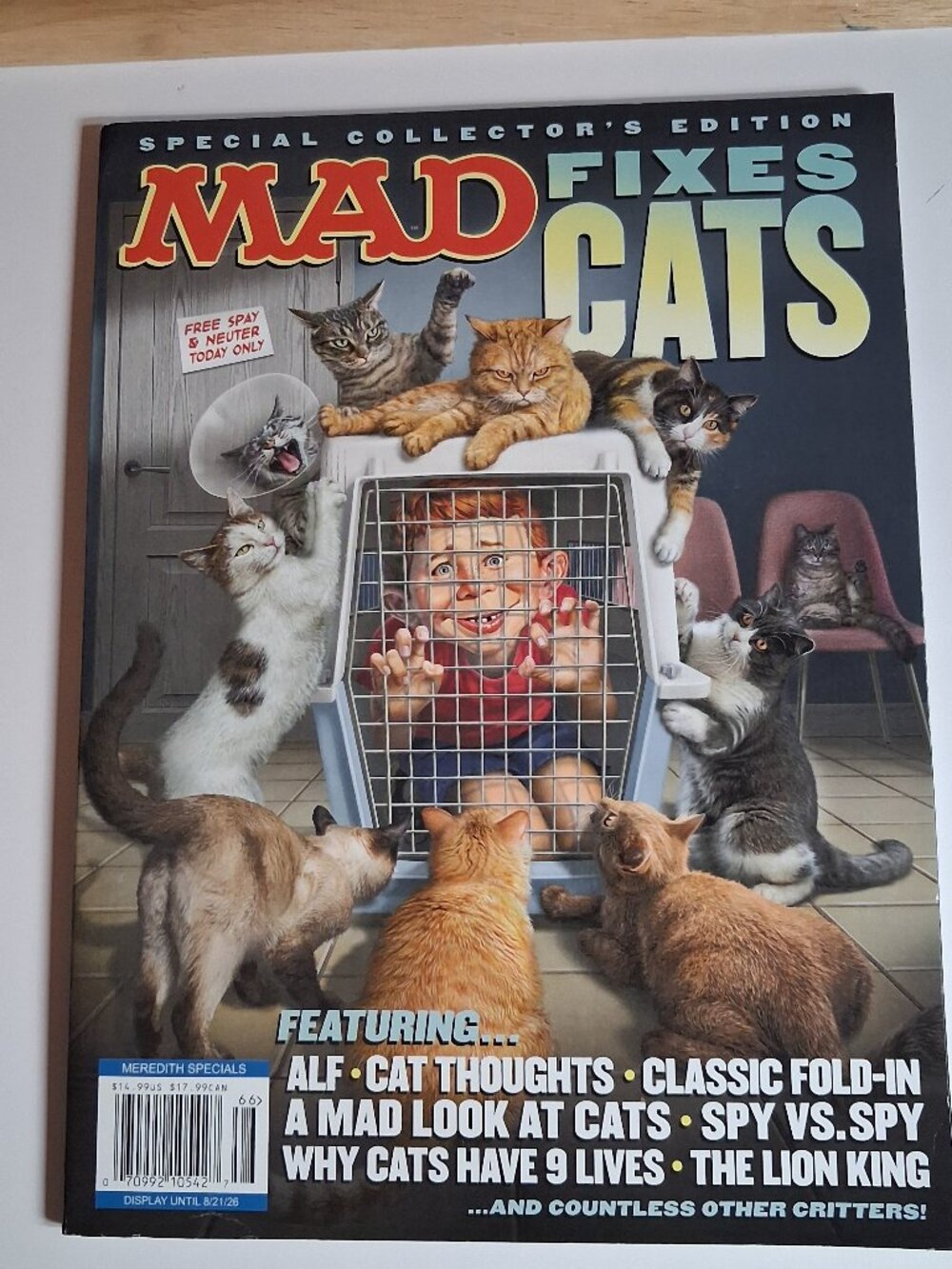 MAD Magazine FIXES CATS 2026 Special Collections Edition